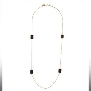 NWOT Kate Spade Resin & Crystal Night Sky Station Necklace